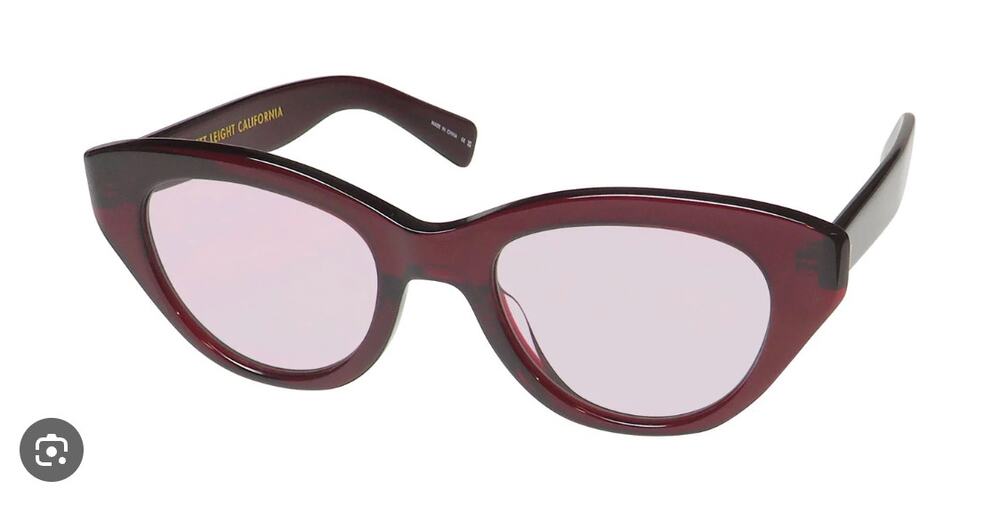 NWT Garrett Leight Dottie Cat Eye Sunglasses in Merlot